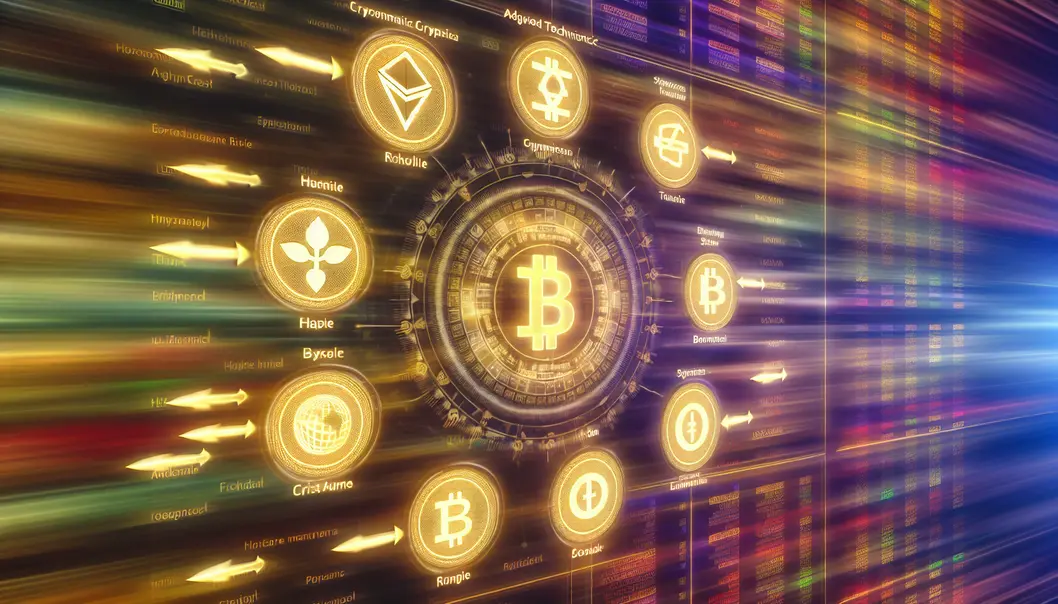 Giao diện giao dịch của sàn Kucoin với các công cụ và tiền điện tử nổi bật.