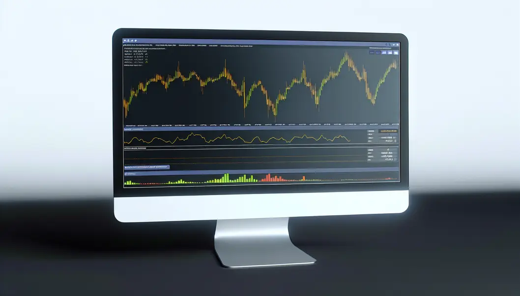 Nhà đầu tư phân tích biểu đồ trên nền tảng KVBPrime.