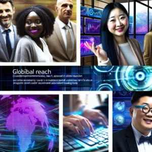 Hình ảnh tổng quan về sàn XM và KVBPrime với các yếu tố quan trọng.