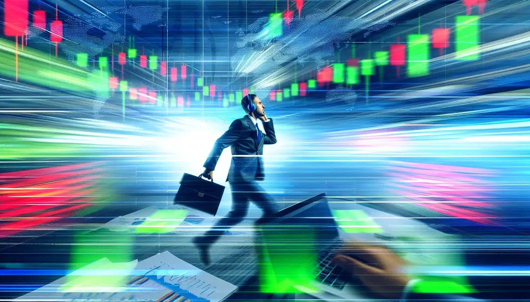 Trader hân hoan với băng rôn khuyến mãi của XM.