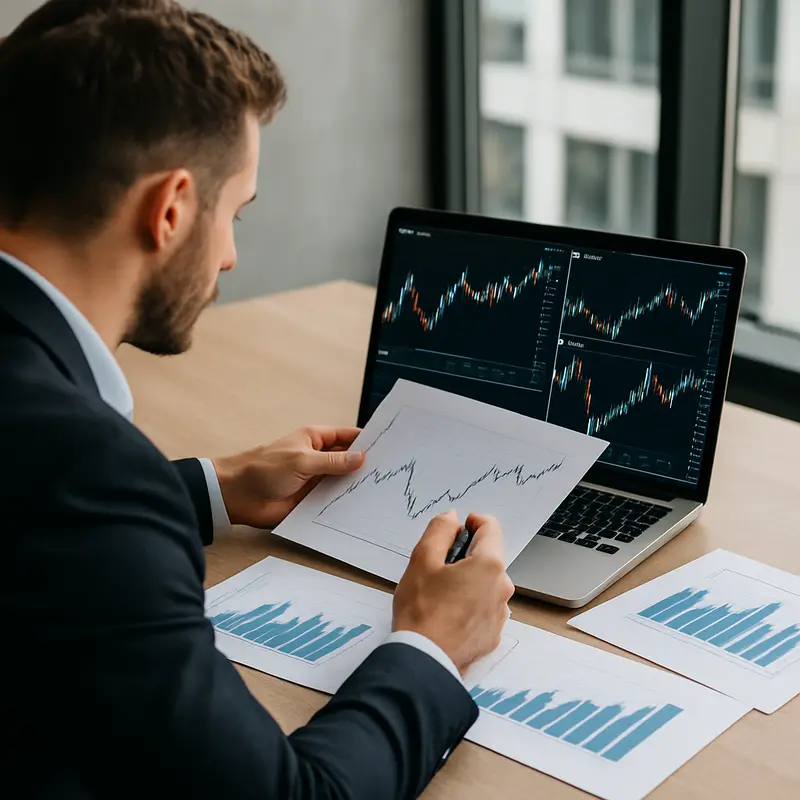 Bản đồ thế giới với biểu tượng tiền tệ, thể hiện thị trường Forex toàn cầu.
