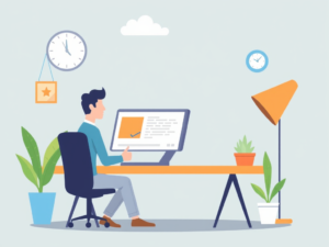 Profesionales discutiendo estrategias SEO.