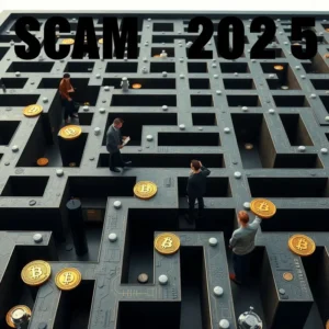 Nhóm người điều hướng qua mê cung phức tạp của thế giới crypto.