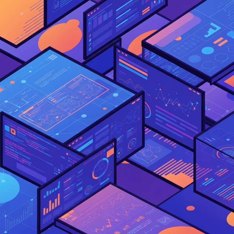 Đa màn hình hiển thị dữ liệu thời gian thực trên TradingView Pro